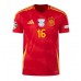 Spain Rodri Hernandez #16 Replica Home Shirt Euro 2024 Short Sleeve